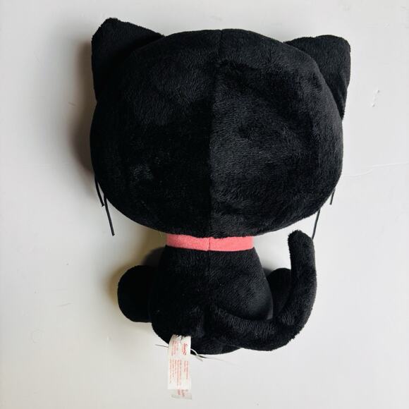 Sanrio Chococat Plush Hello Kitty Cat Pink Collar 2010 RARE - Picture 5 of 14